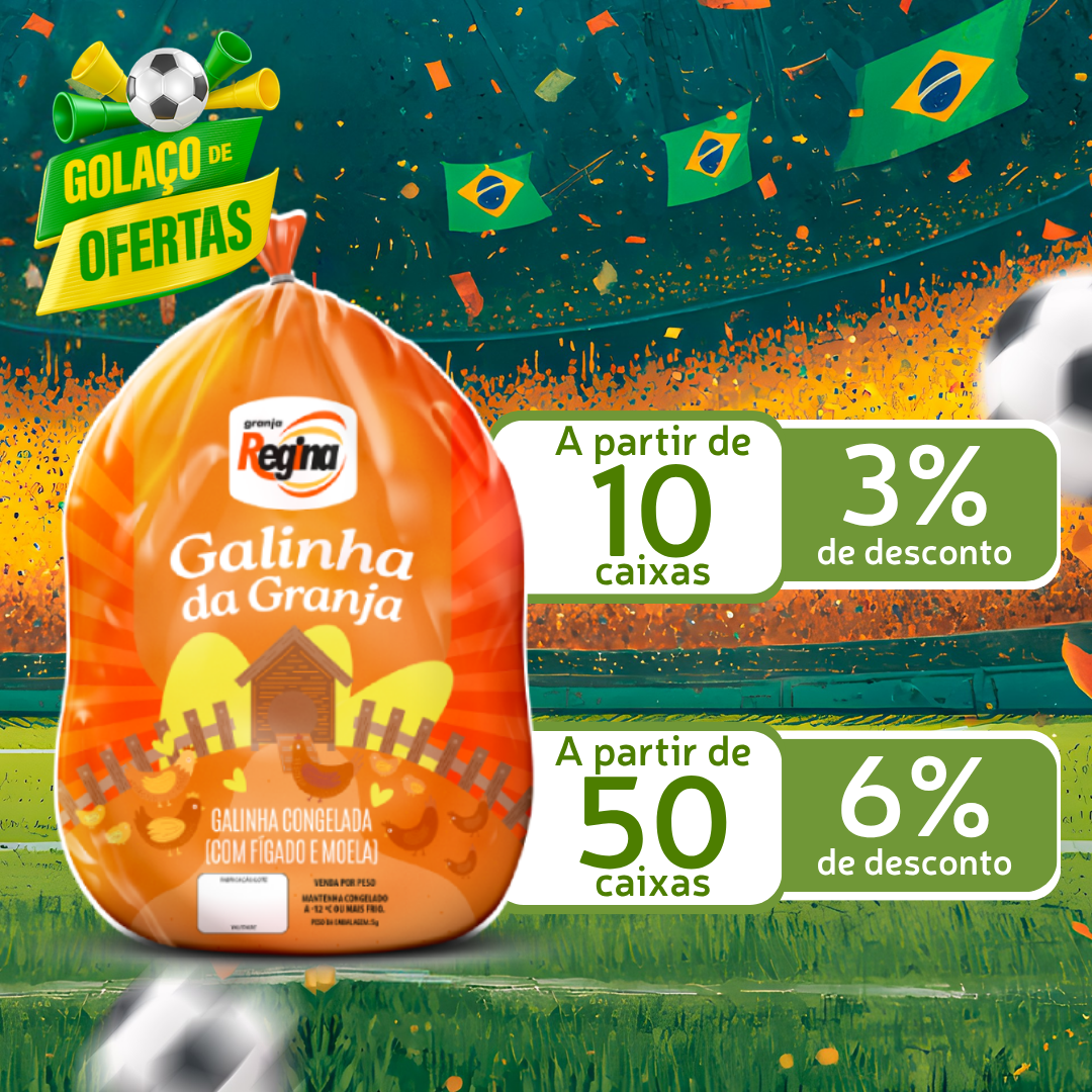Galinha Congelada Cx20kg - Granja Regina
